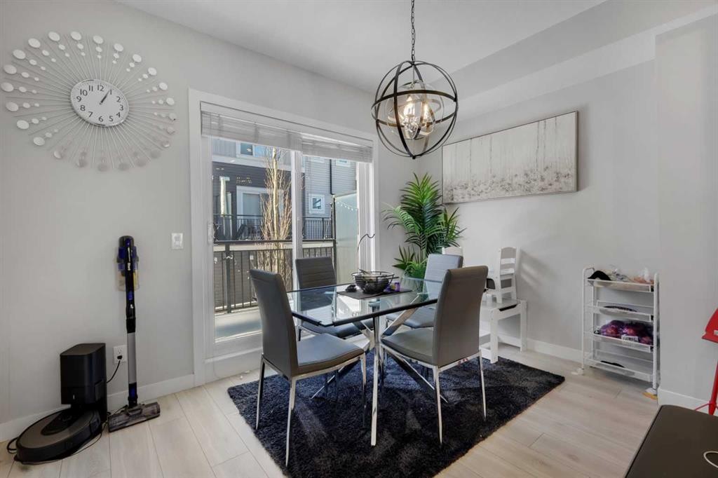 507-72 Cornerstone Manor Ne, Calgary, AB - Indoor Photo Showing Dining Room