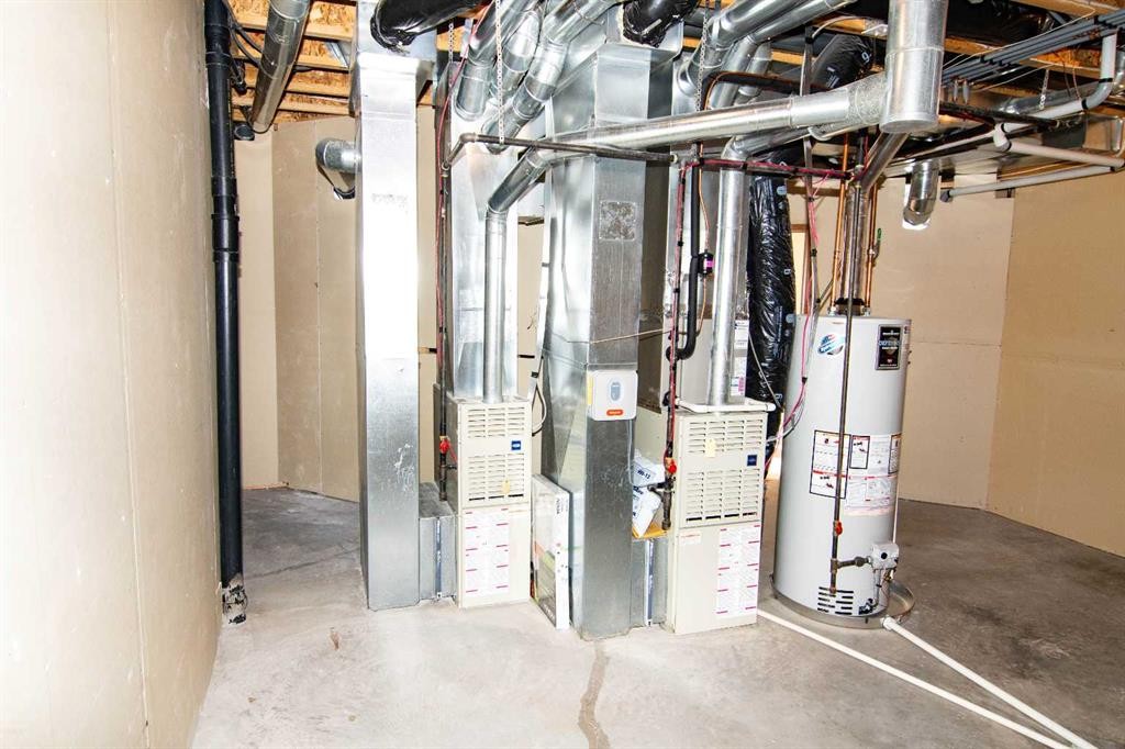 16 Eagleview Heights Nw, Cochrane, AB - Indoor Photo Showing Basement