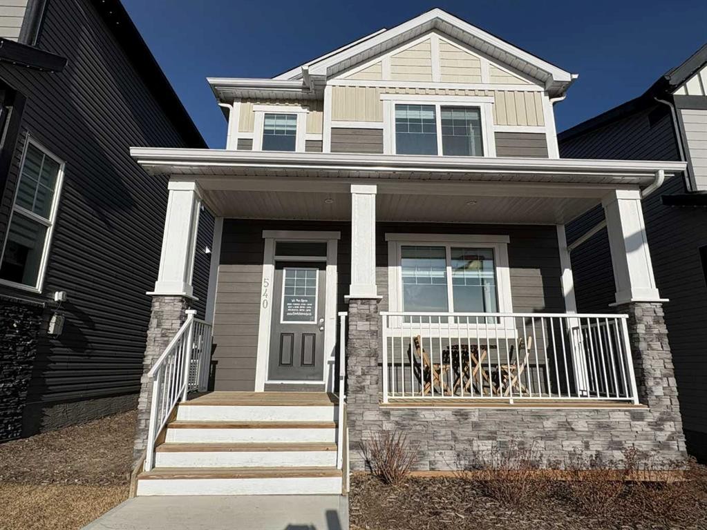 540 Legacy Circle Se, Calgary, AB - Outdoor With Deck Patio Veranda