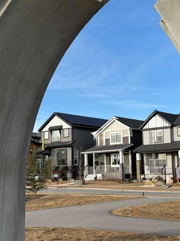 540 Legacy Circle Se, Calgary, AB - Outdoor With Deck Patio Veranda With Facade