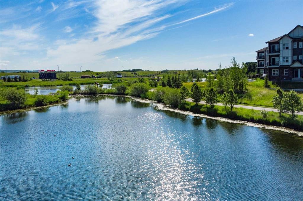 367 Fireside Place, Cochrane, AB - Outdoor With Body Of Water With View