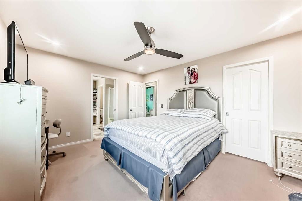71 Martha'S Meadow Close Ne, Calgary, AB - Indoor Photo Showing Bedroom