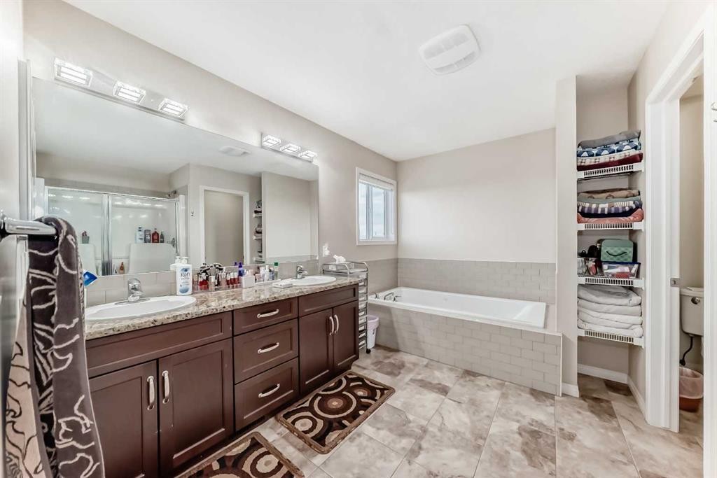 71 Martha'S Meadow Close Ne, Calgary, AB - Indoor Photo Showing Bathroom