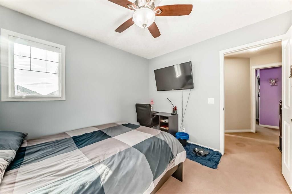 71 Martha'S Meadow Close Ne, Calgary, AB - Indoor Photo Showing Bedroom