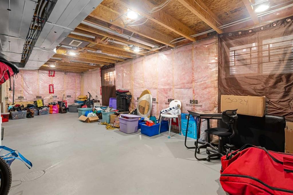 75 Williamstown Landing Nw, Airdrie, AB - Indoor Photo Showing Basement