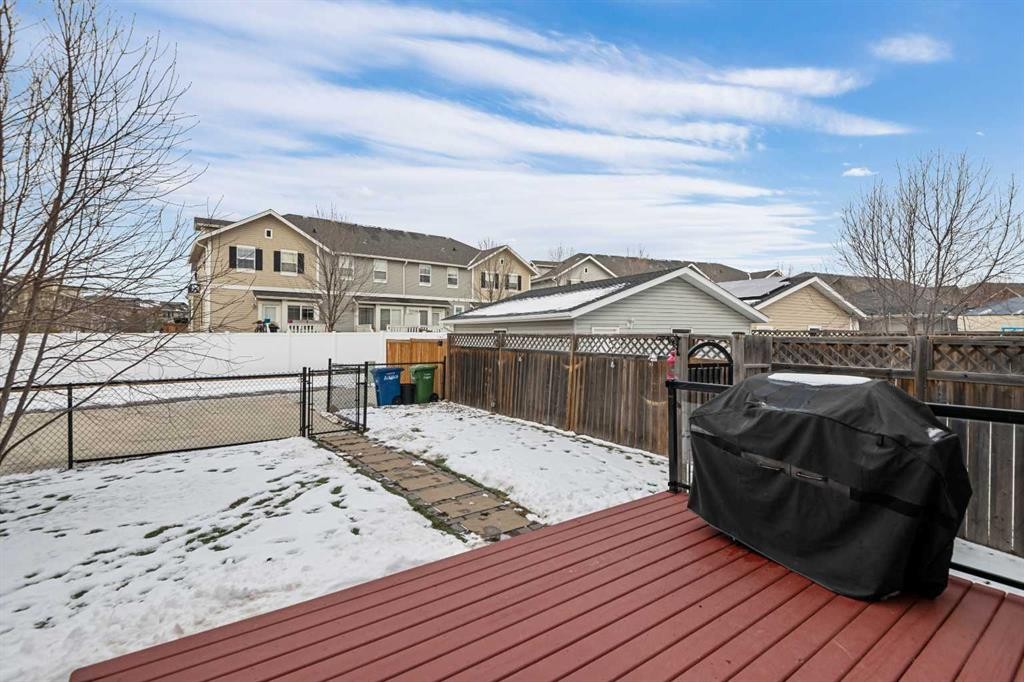 75 Williamstown Landing Nw, Airdrie, AB - Outdoor With Deck Patio Veranda