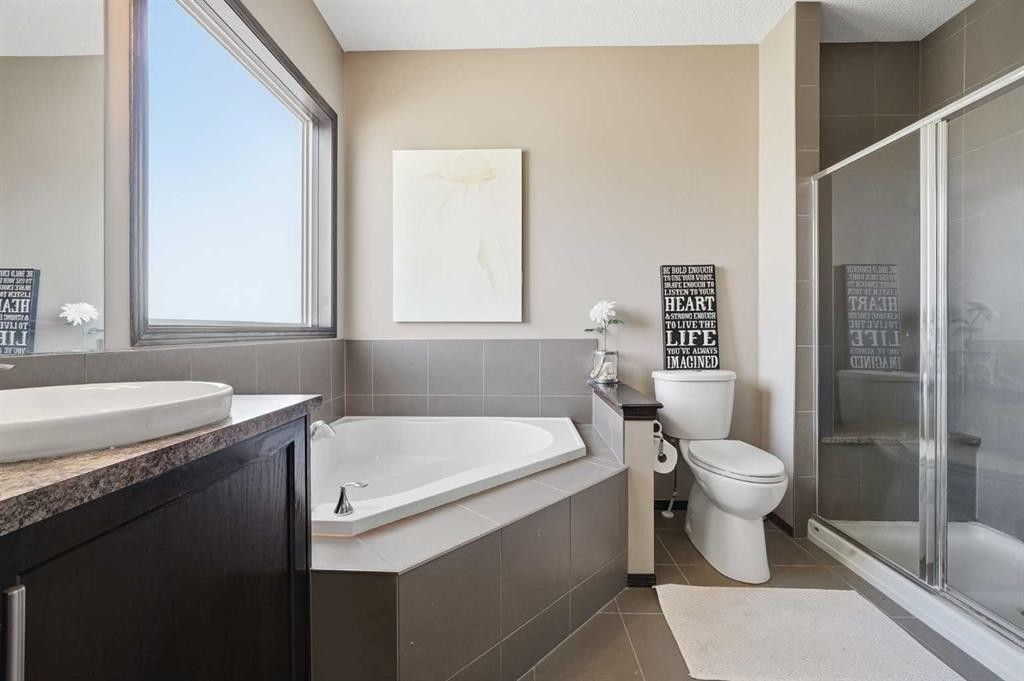 65 Elgin Meadows Circle Se, Calgary, AB - Indoor Photo Showing Bathroom