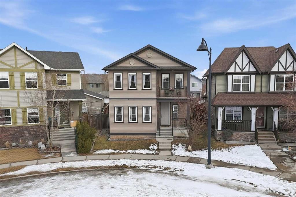 65 Elgin Meadows Circle Se, Calgary, AB - Outdoor With Facade