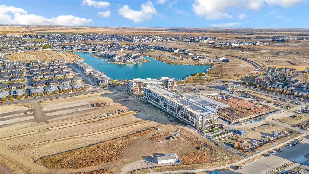 7209-1802 Mahogany Boulevard, Calgary, AB - Outdoor With Body Of Water With View