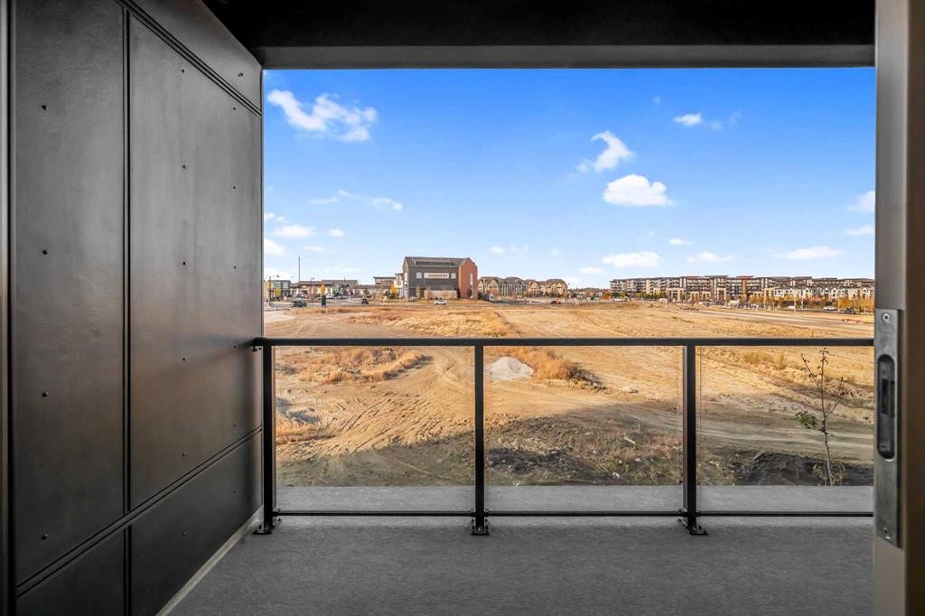 7209-1802 Mahogany Boulevard, Calgary, AB - Outdoor With Balcony With View