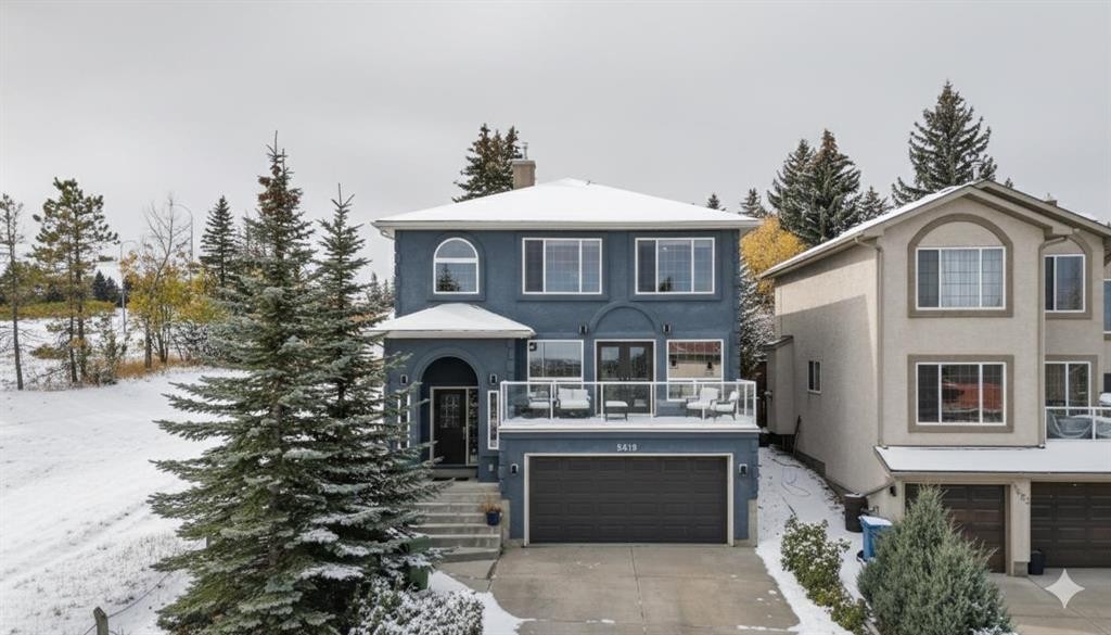 5619 Coach Hill Road Sw, Calgary, AB - Outdoor With Balcony With Facade