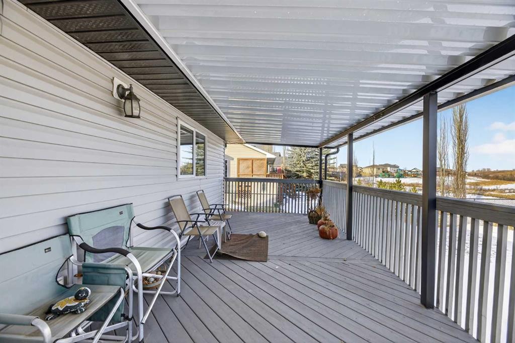 31 Valarosa Drive, Didsbury, AB - Outdoor With Deck Patio Veranda With Exterior