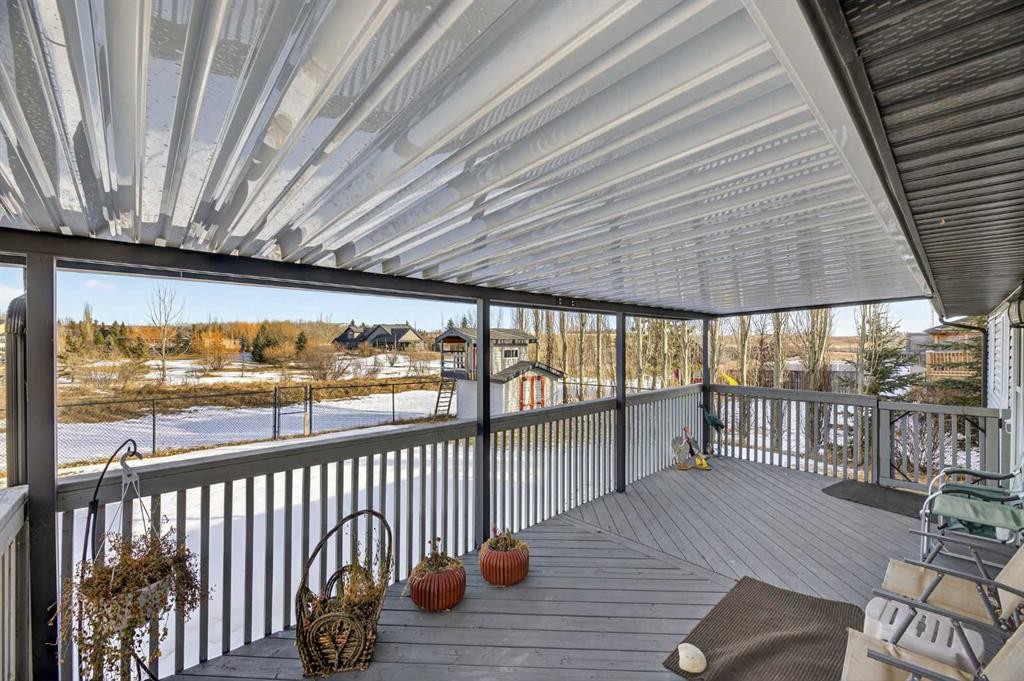 31 Valarosa Drive, Didsbury, AB - Outdoor With Deck Patio Veranda With Exterior
