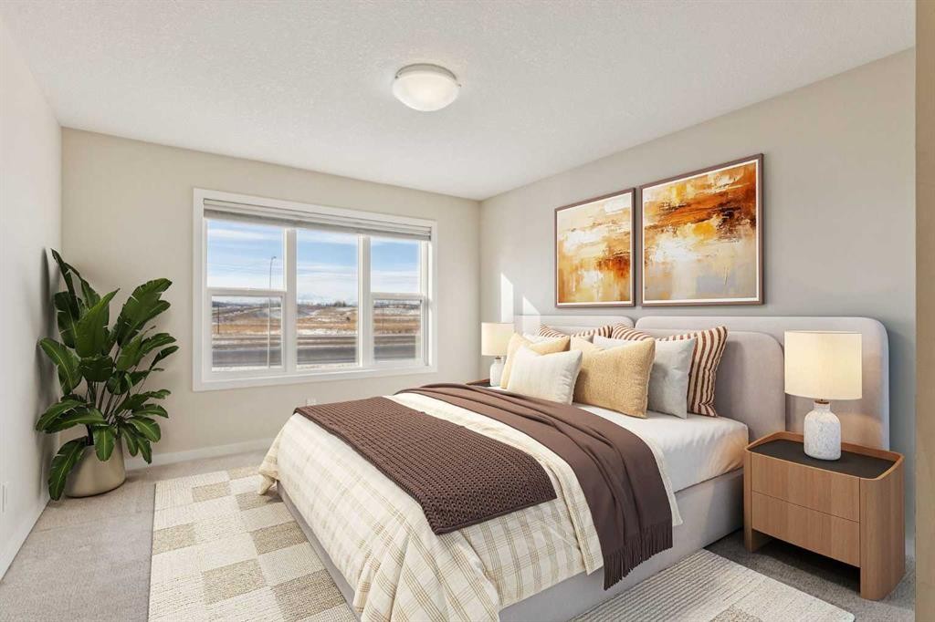 116 Walden Parade Se, Calgary, AB - Indoor Photo Showing Bedroom