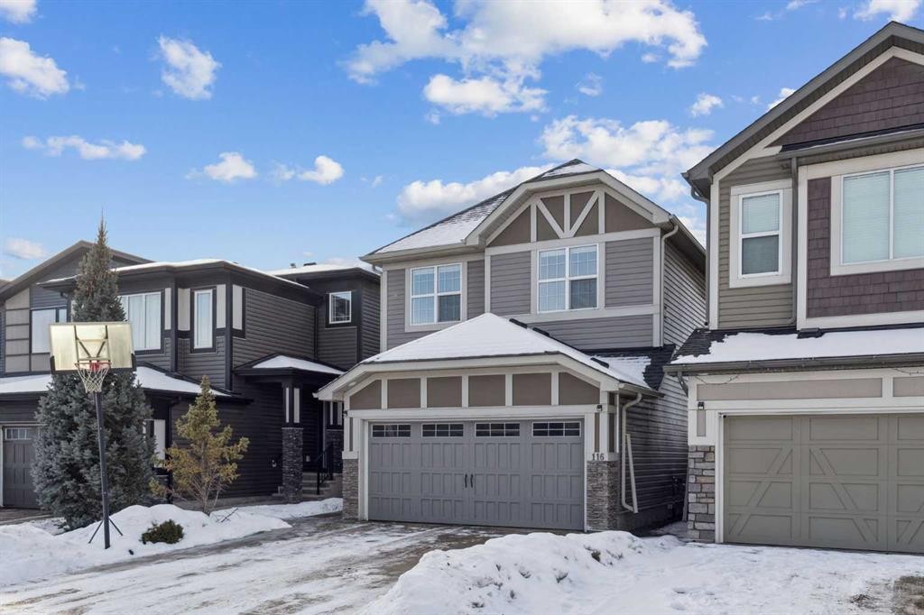 116 Walden Parade Se, Calgary, AB - Outdoor With Facade