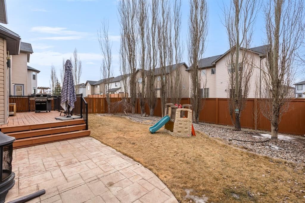 128 Seagreen Manor, Chestermere, AB - Outdoor With Deck Patio Veranda With Exterior