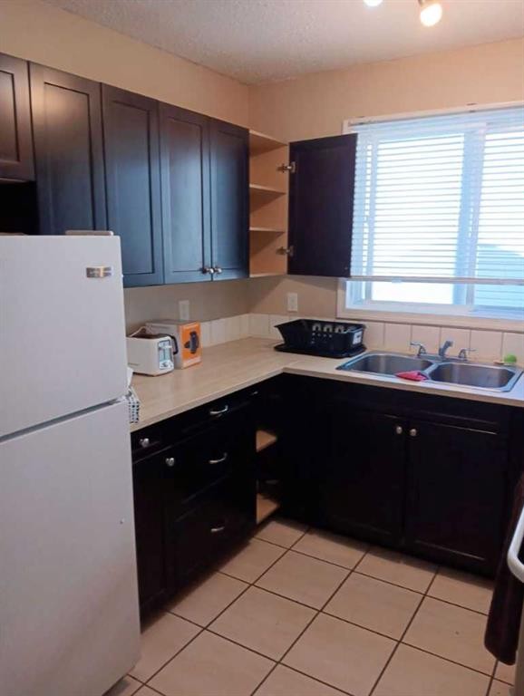 649 Pineland Road Ne, Calgary, AB - Indoor Photo Showing Kitchen With Double Sink