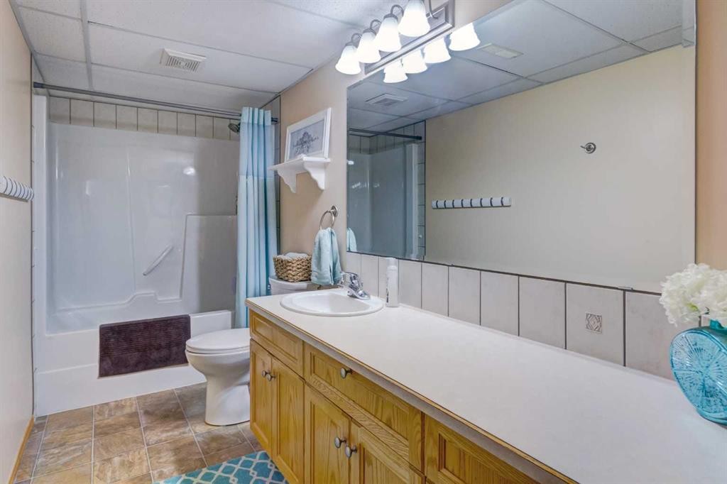 201 Aspen Way, Vulcan, AB - Indoor Photo Showing Bathroom