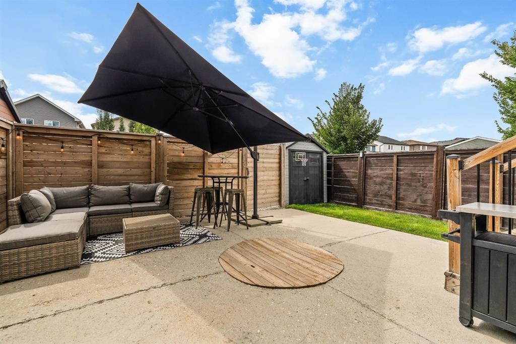 63 Seton Gardens Se, Calgary, AB - Outdoor With Deck Patio Veranda With Exterior