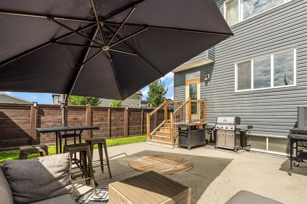 63 Seton Gardens Se, Calgary, AB - Outdoor With Deck Patio Veranda With Exterior