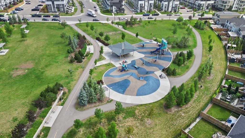 63 Seton Gardens Se, Calgary, AB - Outdoor With View