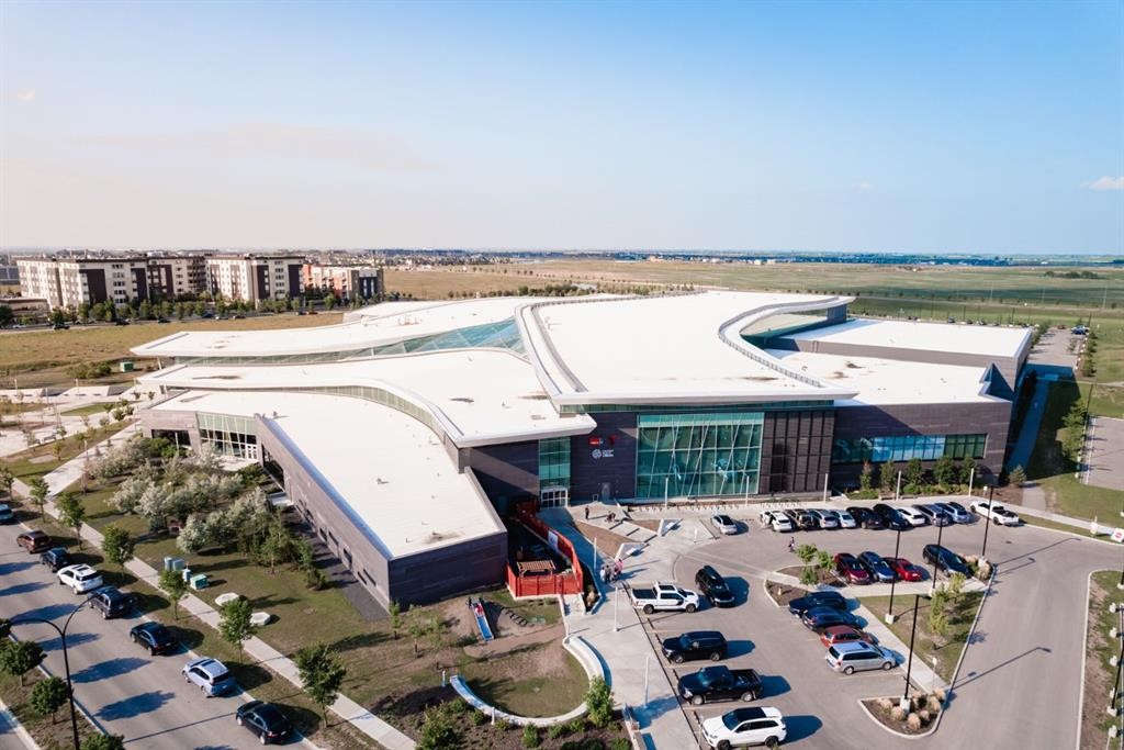 63 Seton Gardens Se, Calgary, AB - Outdoor With View