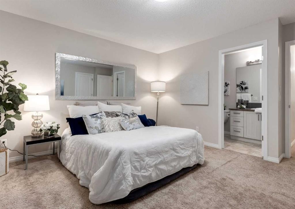 63 Panton Way Nw, Calgary, AB - Indoor Photo Showing Bedroom