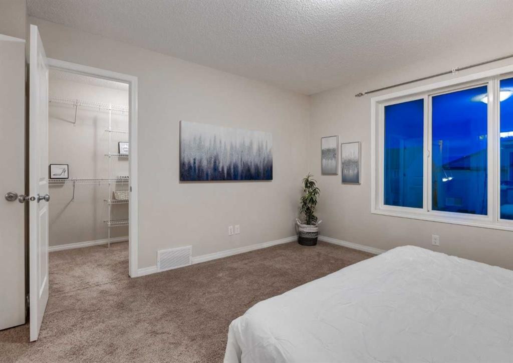 63 Panton Way Nw, Calgary, AB - Indoor Photo Showing Bedroom