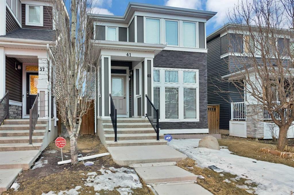 41 Red Embers Row Ne, Calgary, AB - Outdoor With Facade