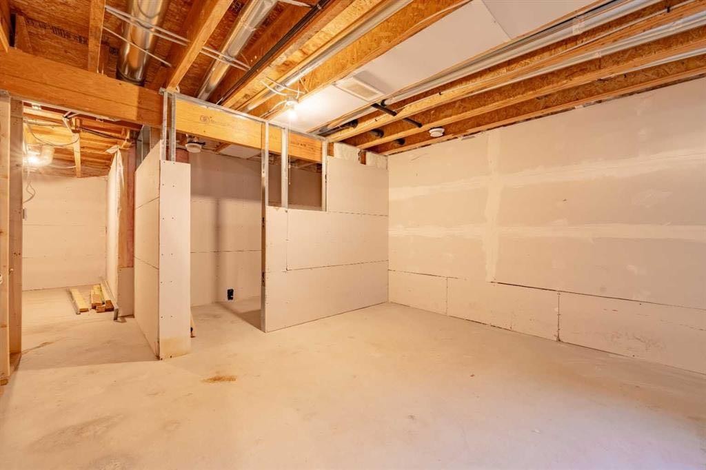 62 Walden Lane Se, Calgary, AB - Indoor Photo Showing Basement