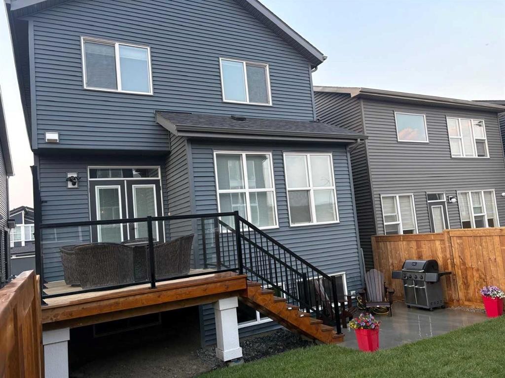 123 Mitchell Way Nw, Calgary, AB - Outdoor With Deck Patio Veranda With Exterior