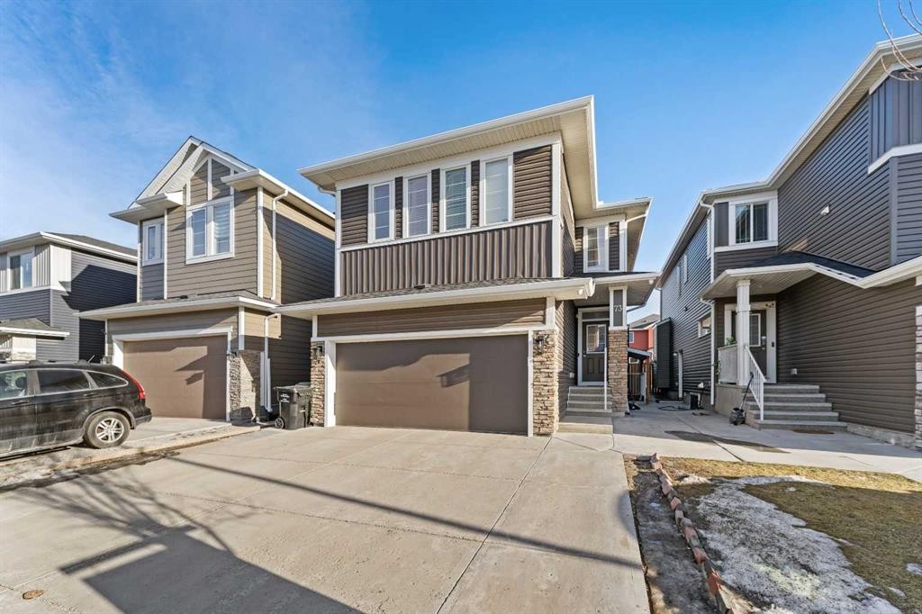 73 Redstone Link Ne, Calgary, AB - Outdoor With Facade