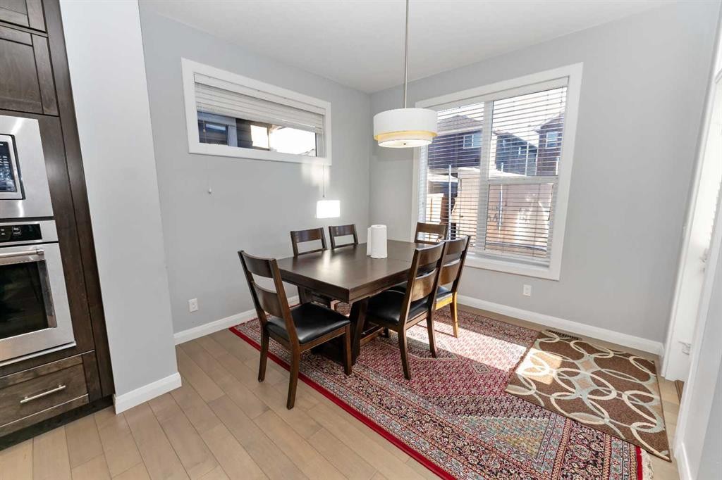 73 Redstone Link Ne, Calgary, AB - Indoor Photo Showing Dining Room