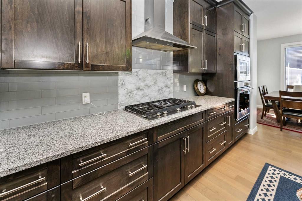 73 Redstone Link Ne, Calgary, AB - Indoor Photo Showing Kitchen With Upgraded Kitchen