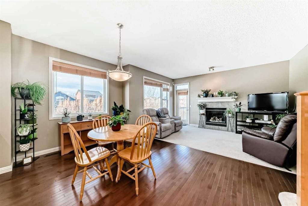 172 Seagreen Way, Chestermere, AB - Indoor Photo Showing Other Room With Fireplace
