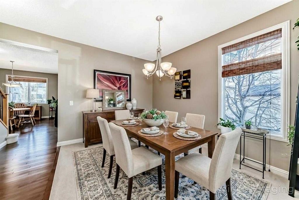 172 Seagreen Way, Chestermere, AB - Indoor Photo Showing Dining Room