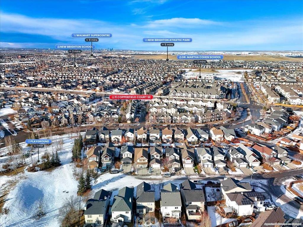11 Copperfield Court Se, Calgary, AB - Outdoor With View