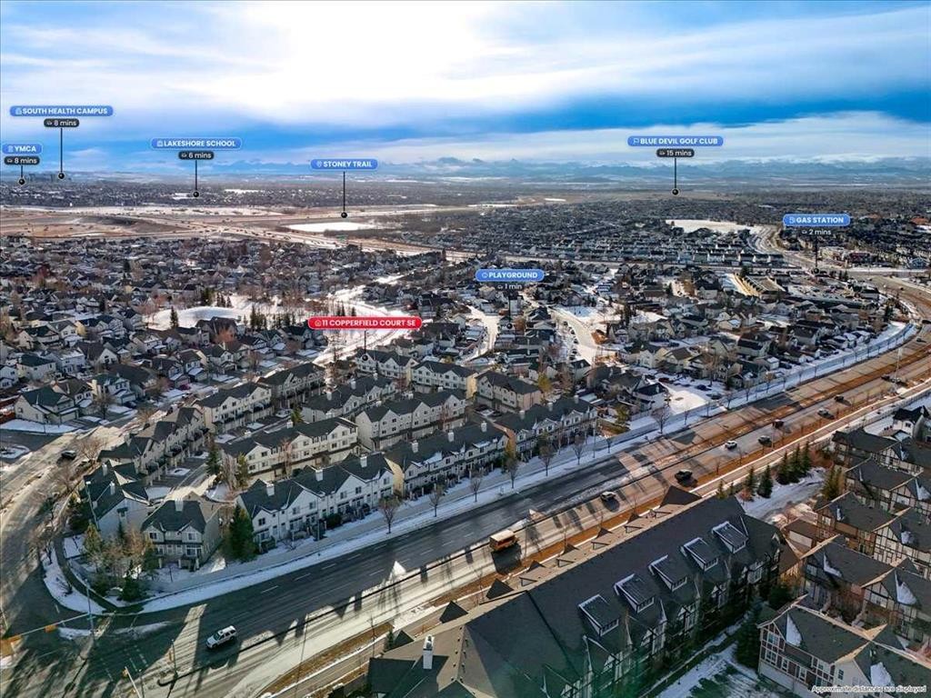 11 Copperfield Court Se, Calgary, AB - Outdoor With View