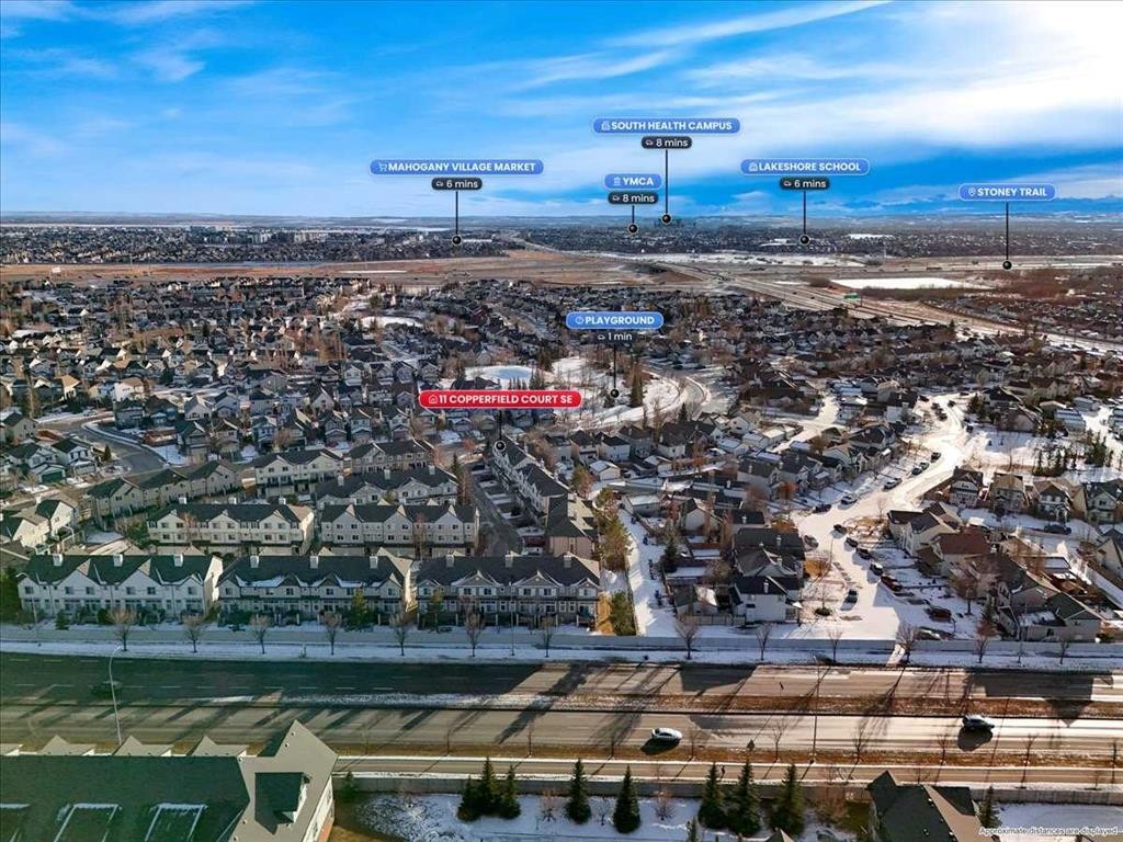 11 Copperfield Court Se, Calgary, AB - Outdoor With View