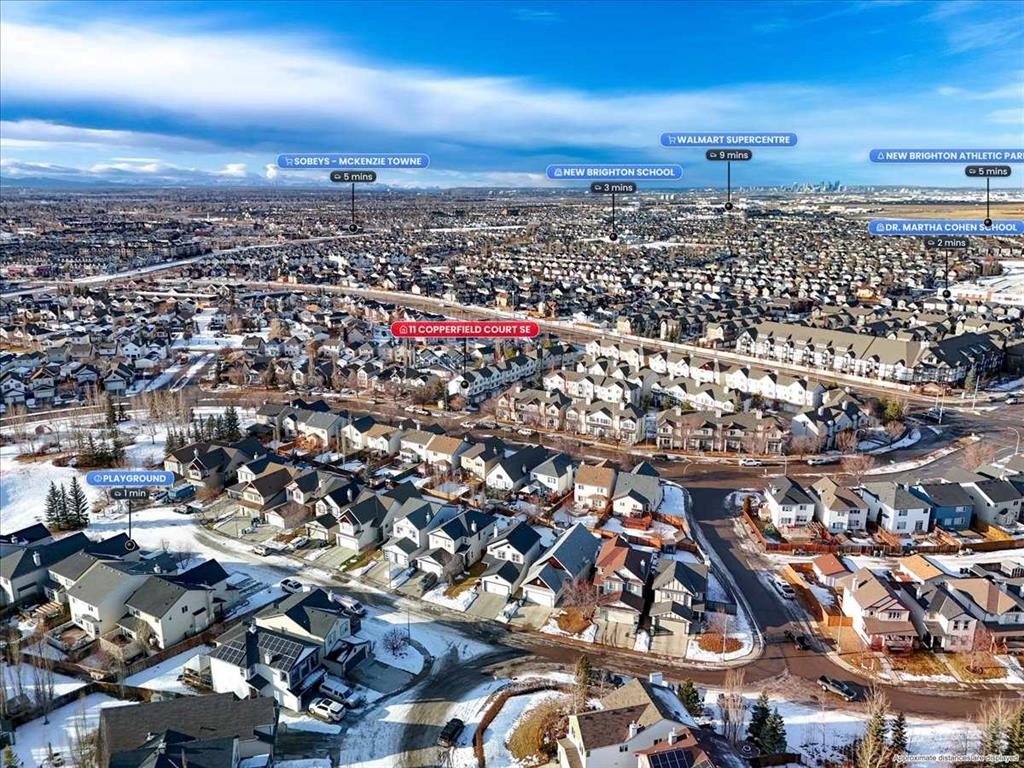 11 Copperfield Court Se, Calgary, AB - Outdoor With View