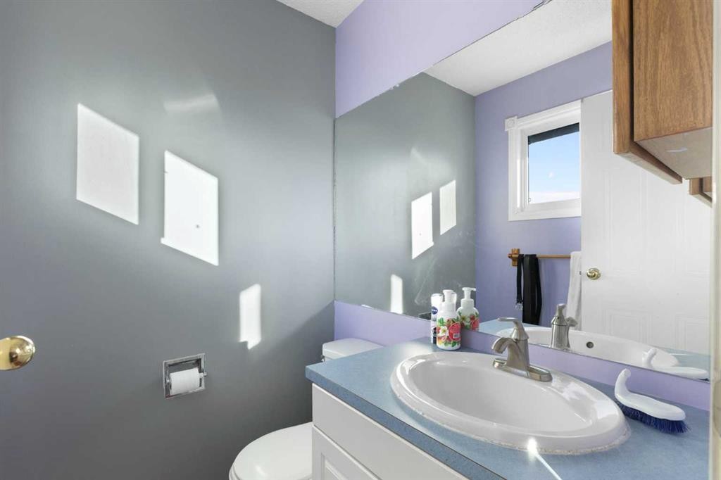 6124 Maddock Drive Ne, Calgary, AB - Indoor Photo Showing Bathroom