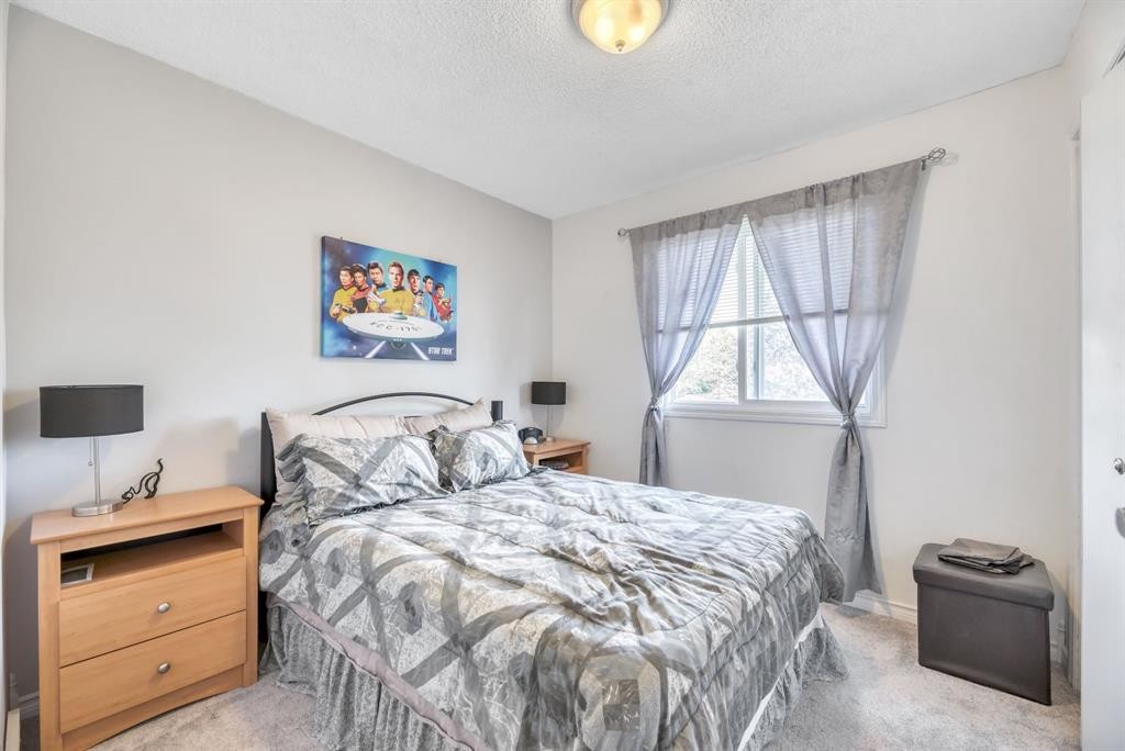 5 Falsby Place Ne, Calgary, AB - Indoor Photo Showing Bedroom