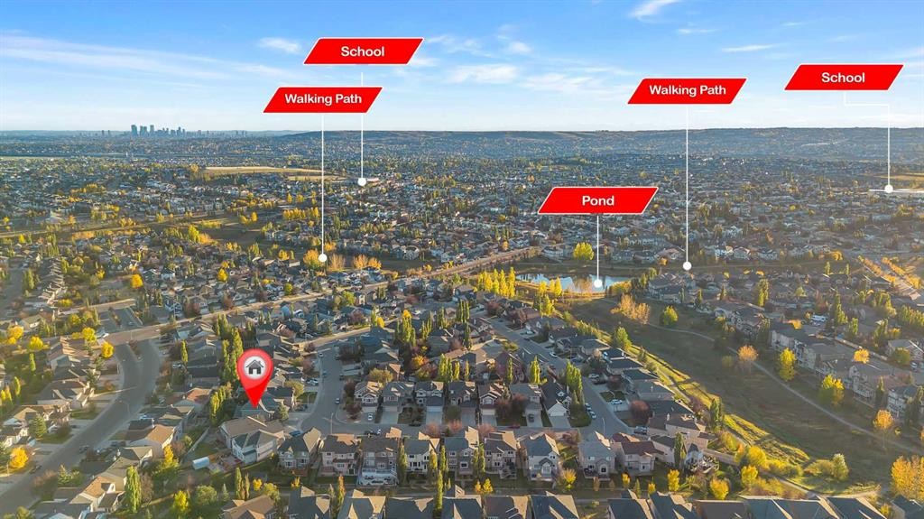 135 Panatella Close Nw, Calgary, AB - Outdoor With View