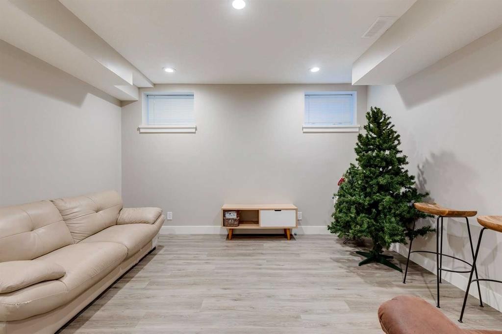 75 Masters Rise Se, Calgary, AB - Indoor Photo Showing Basement