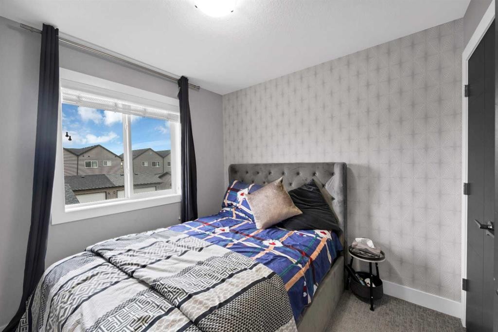34 Cornerstone Road Ne, Calgary, AB - Indoor Photo Showing Bedroom