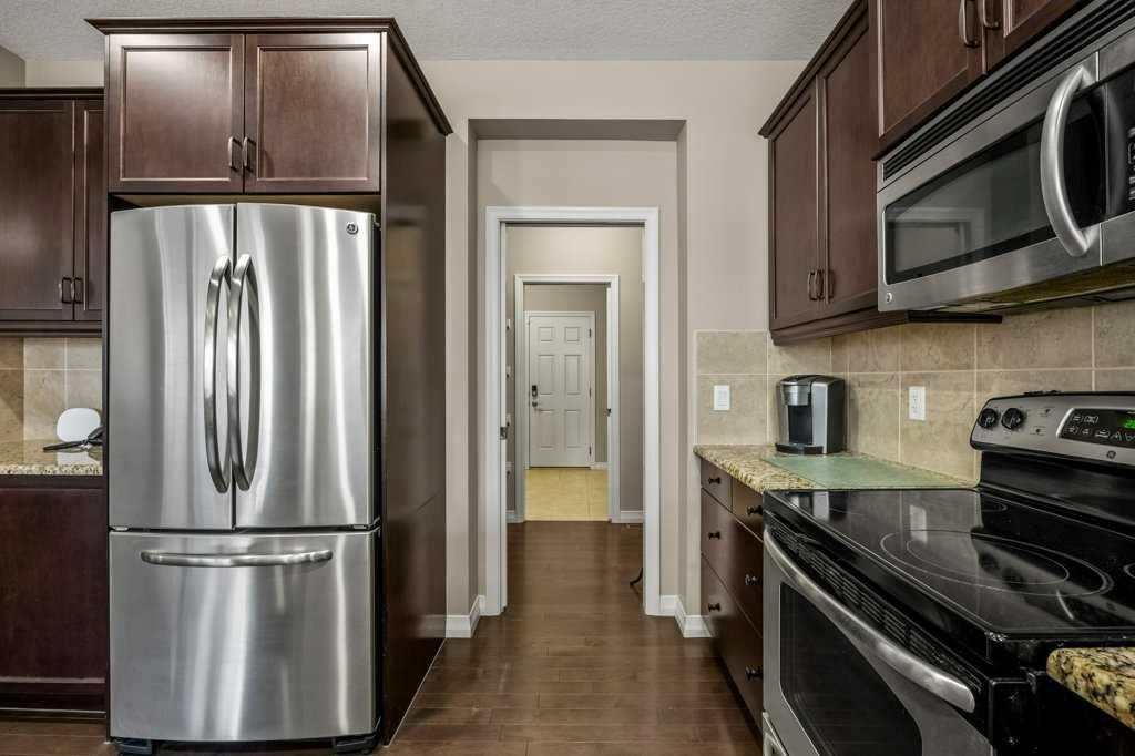 103 Panamount Common Nw, Calgary, AB - Indoor Photo Showing Kitchen With Stainless Steel Kitchen