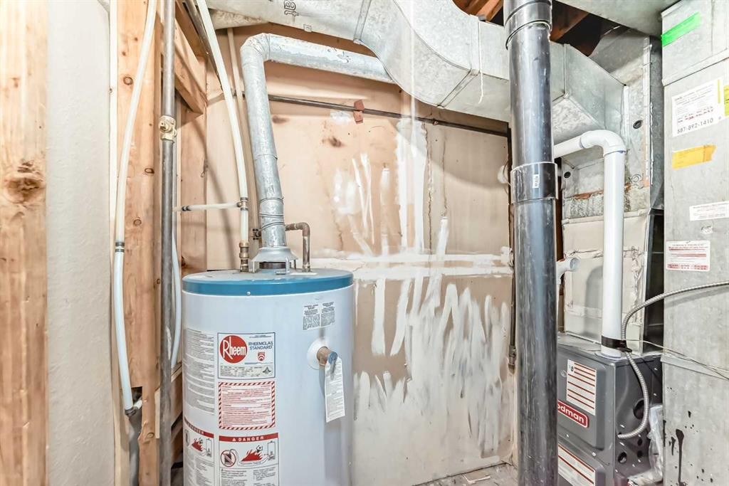 151F Pinehill Road Ne, Calgary, AB - Indoor Photo Showing Basement