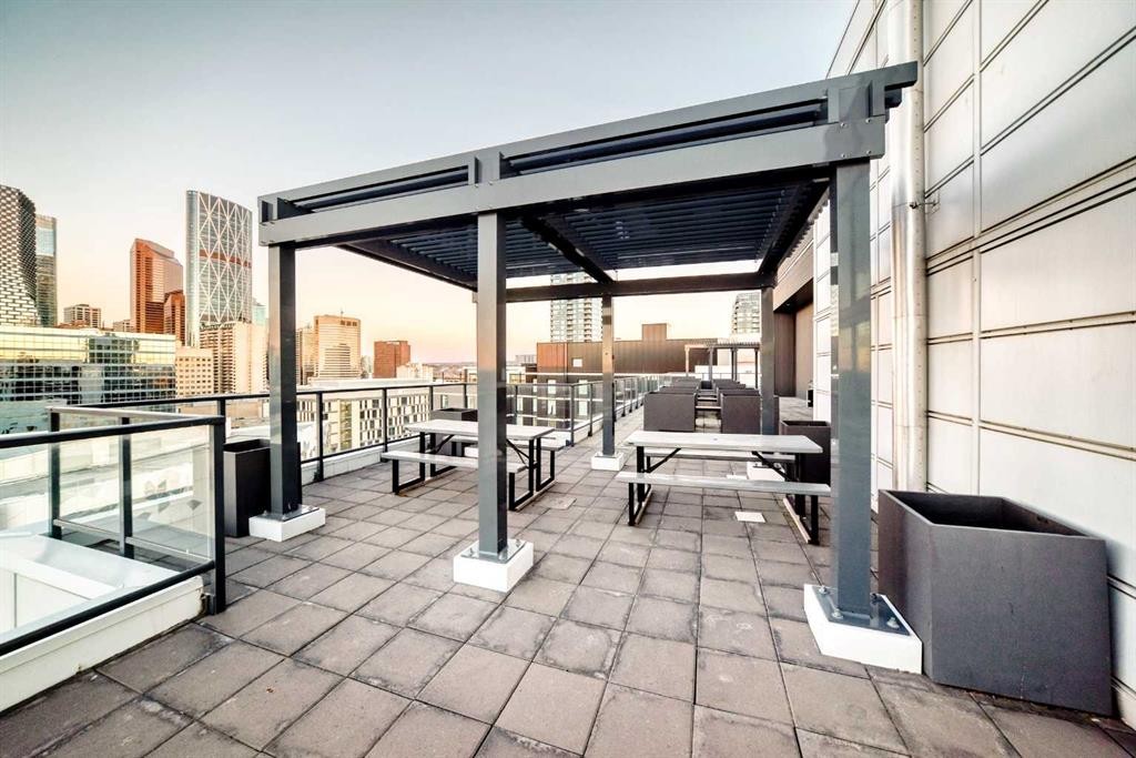 310-450 8 Avenue Se, Calgary, AB - Outdoor With Deck Patio Veranda With Exterior