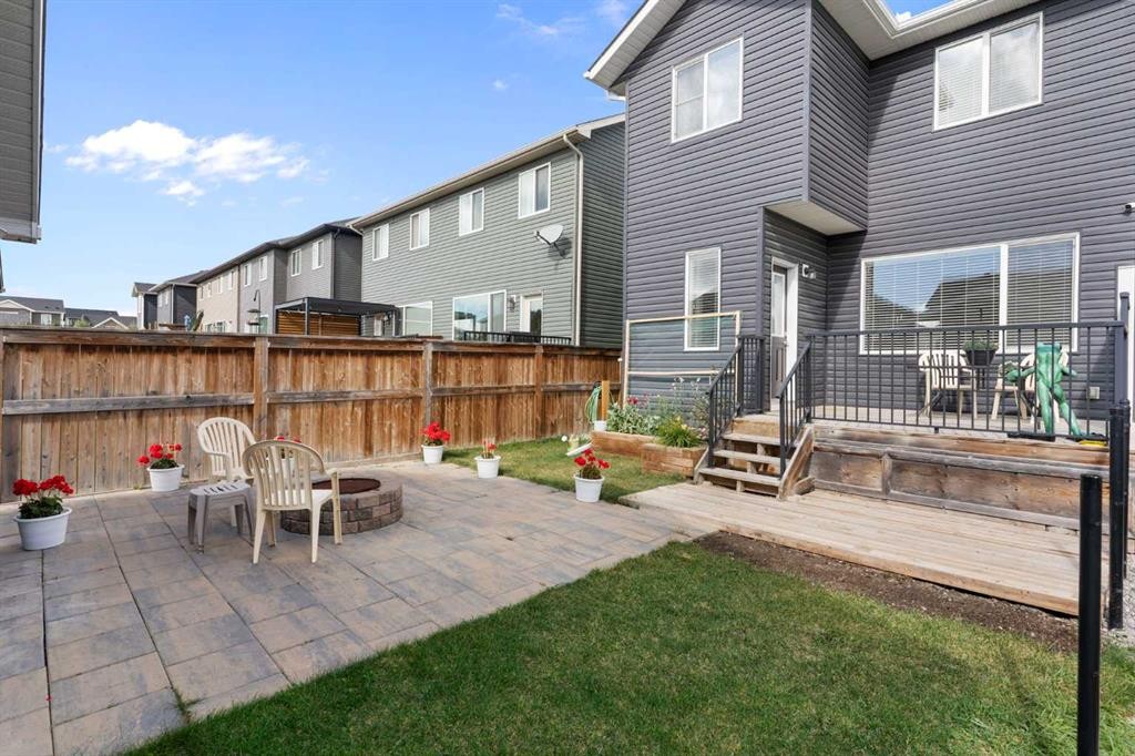 167 Fireside Drive, Cochrane, AB - Outdoor With Deck Patio Veranda