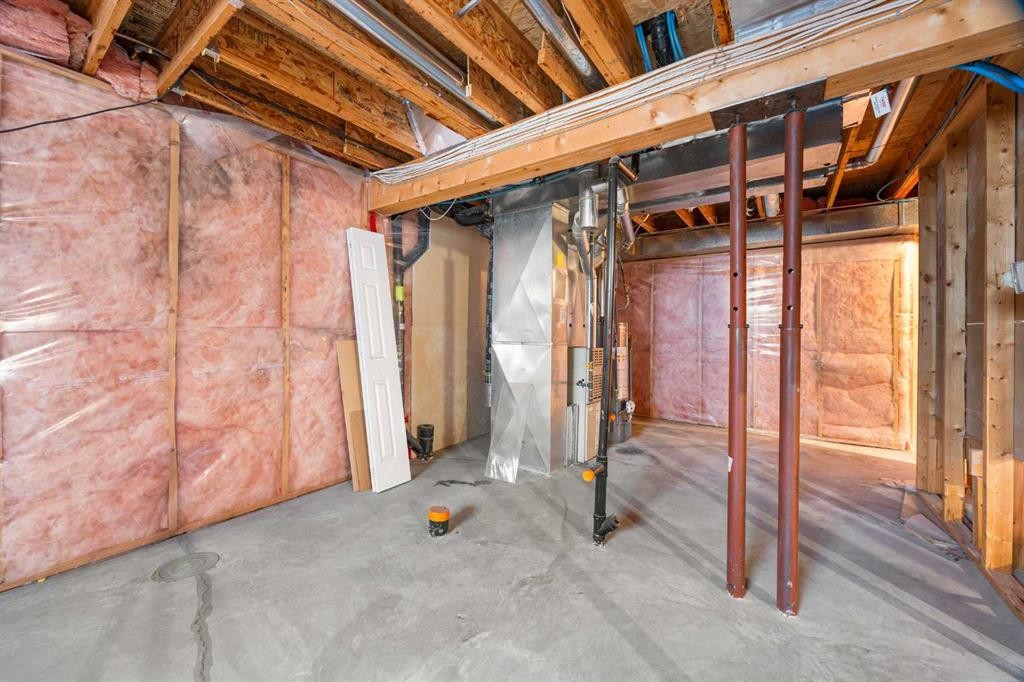 635 Panorama Hills Drive Nw, Calgary, AB - Indoor Photo Showing Basement